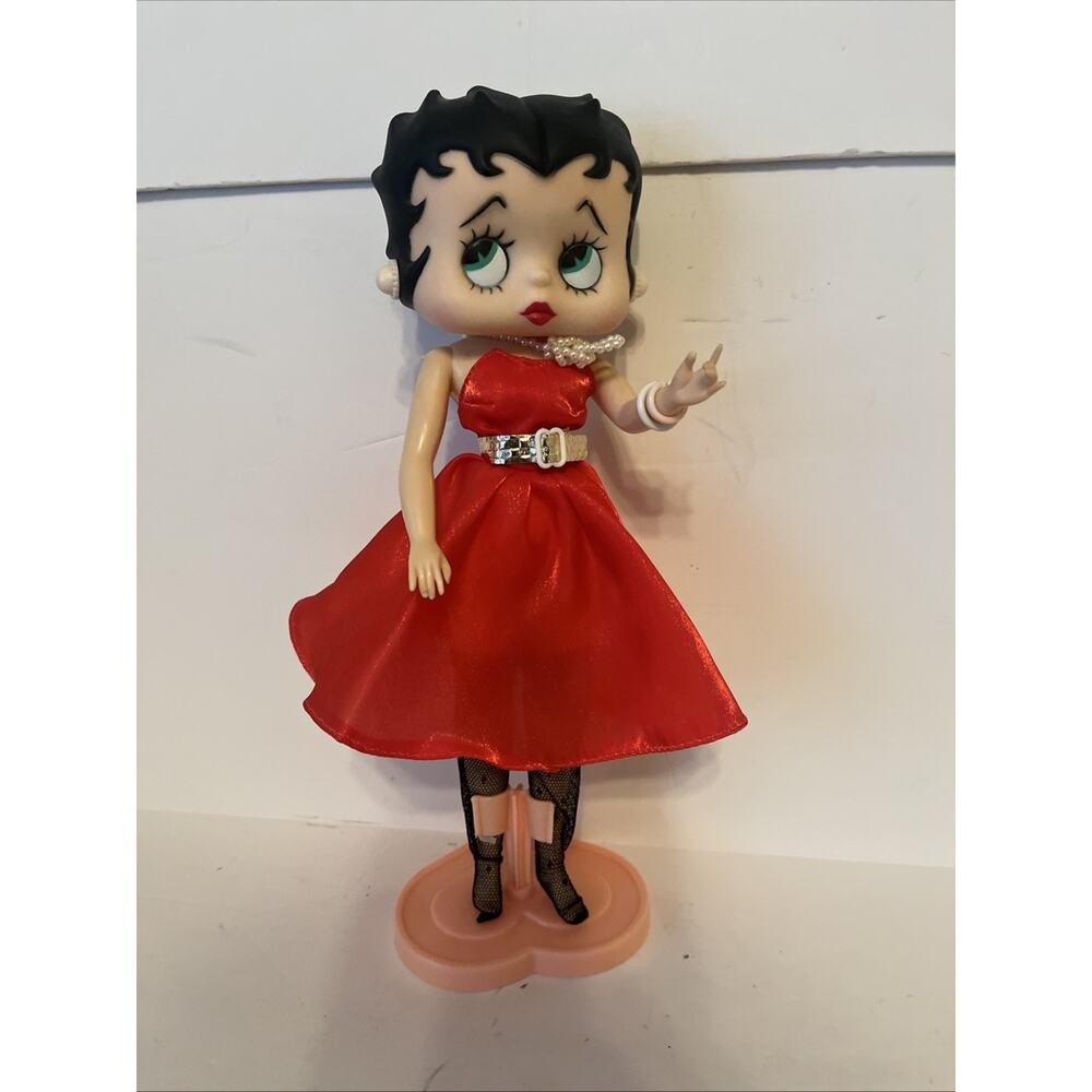 VINTAGE 1986 M-Toy Betty Boop Fashion Doll Marty Toy Turnable Head & Waist